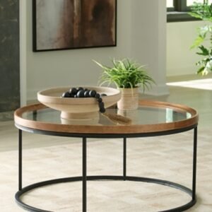 Noraluna Coffee Table, Medium Brown