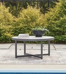 North Island Outdoor Coffee Table, Gray