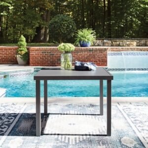 Point Bonita Outdoor Dining Table, Gray