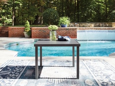 Point Bonita Outdoor Dining Table, Gray