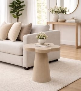 TOV Furniture Allium End Table, Brown