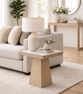 TOV Furniture Coco End Table, Brown