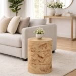 TOV Furniture Fig End Table, Natural