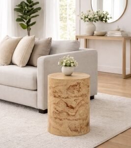 TOV Furniture Fig End Table, Natural