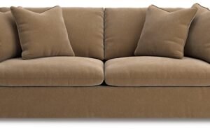 Whitehaven Velvet Sofa, Sable