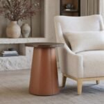 Erika Home Dikis Side Table, Brown