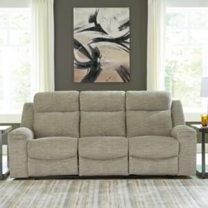 Evereast Pass Manual Reclining Sofa, Stone