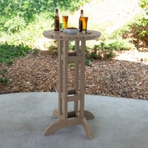 Highwood Lehigh Outdoor Bar Table, Woodland Brown