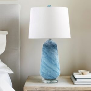 Ink+Ivy Aquaviva Table Lamp, Blue