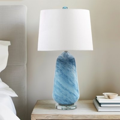Ink+Ivy Aquaviva Table Lamp, Blue