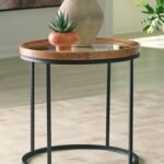 Noraluna End Table, Medium Brown