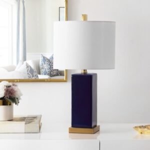 Safavieh Wendi Table Lamp, Navy