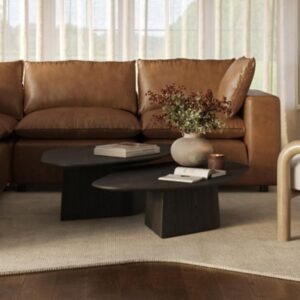 TOV Furniture Roche Coffee Table, Black