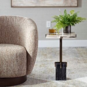 Uttermost Rowman Accent Table, Brown